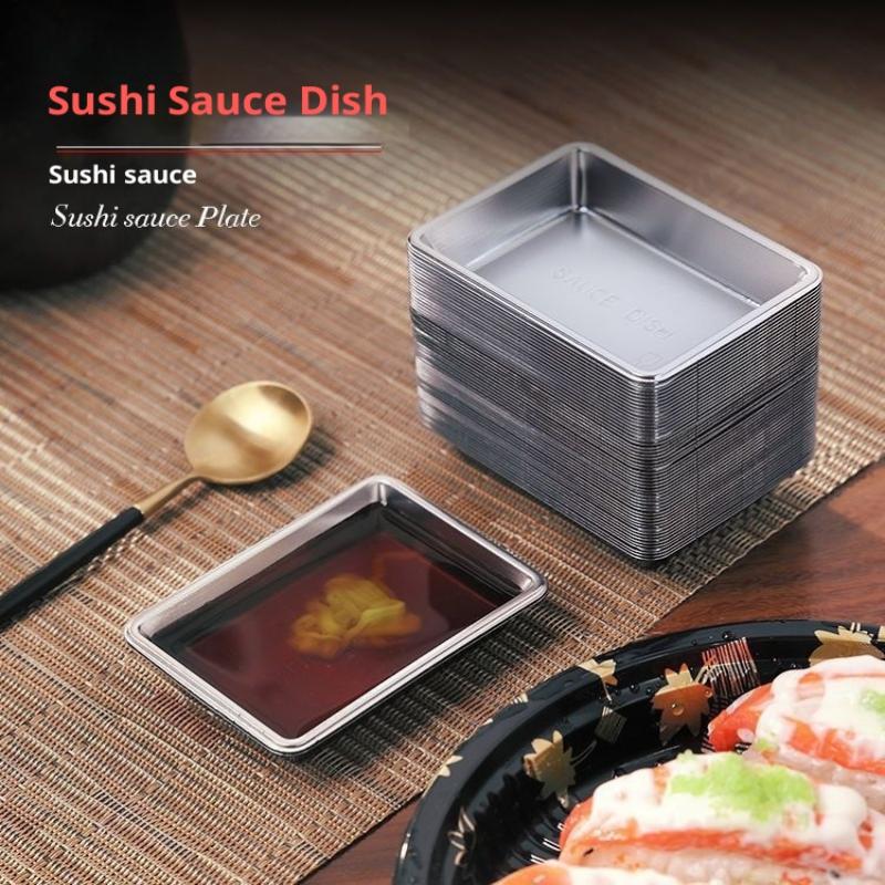 Meal Prep Bowl - 100Pcs 일회용 소스 접시 스시 조미료