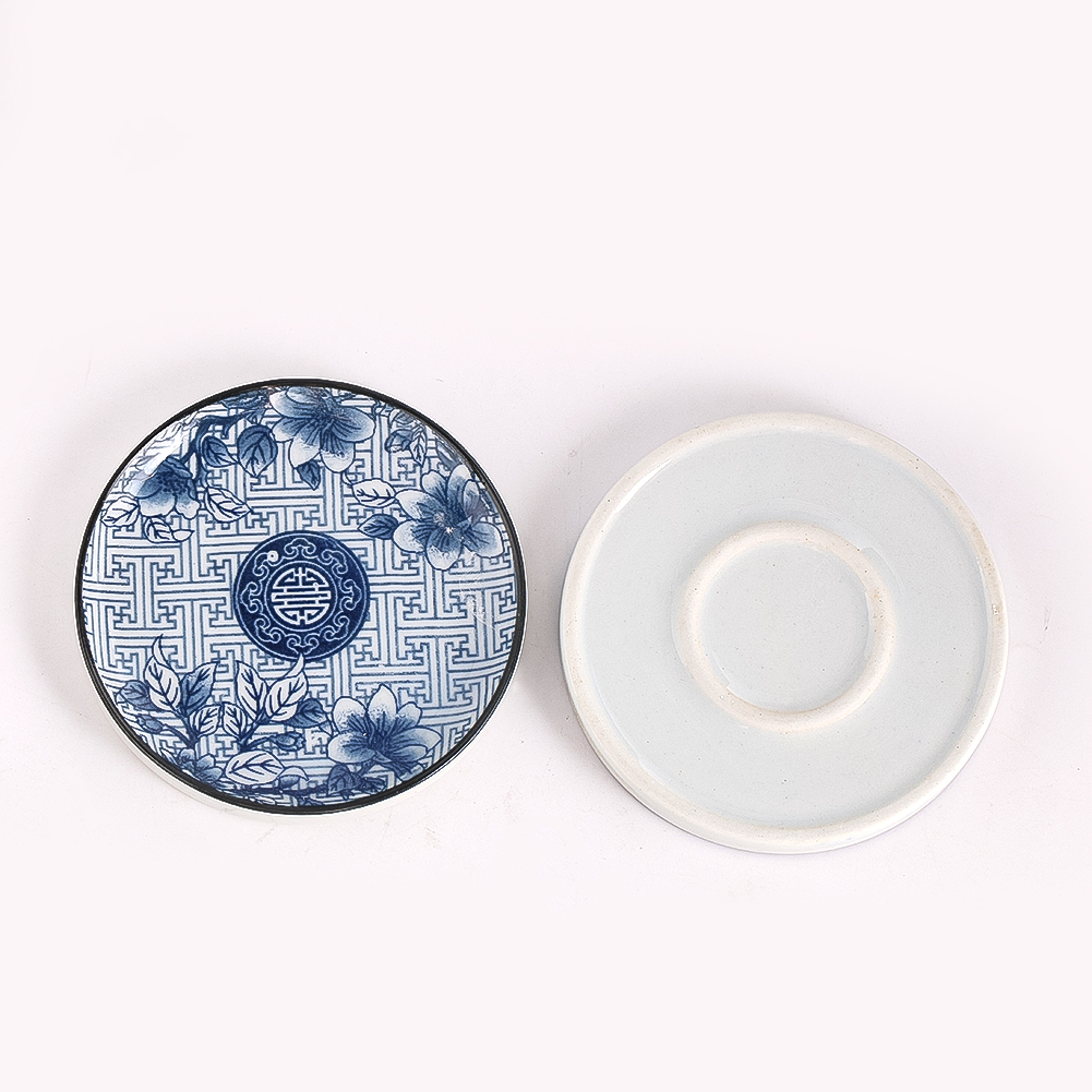 빈티지 원형 중국 청화백자 찻잔 받침 캐비어 소스 접시 - Sauce Dipping Cup 리뷰 및 가격