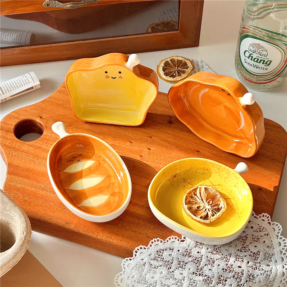 창의적인 빵 모양 세라믹 접시, 작은 소스 접시, 스낵 - Sauce Dipping Cup 리뷰 및 가격