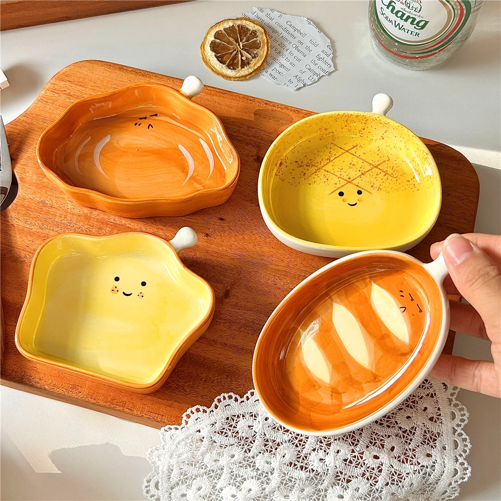 창의적인 빵 모양 세라믹 접시, 작은 소스 접시, 스낵 - Sauce Dipping Cup 리뷰 및 가격